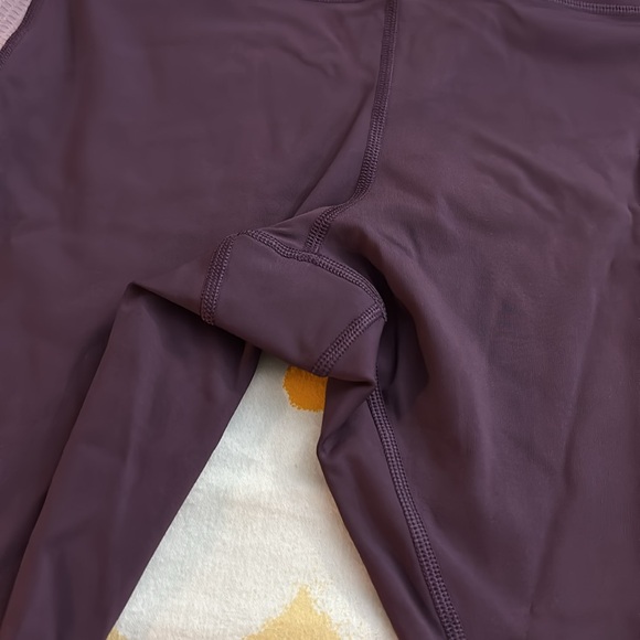 Allyson Felix X Athleta Color Block Leggings Pink Purple Sz 1X! - Picture 3 of 8